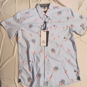 MBX Flamingo Print Shirt